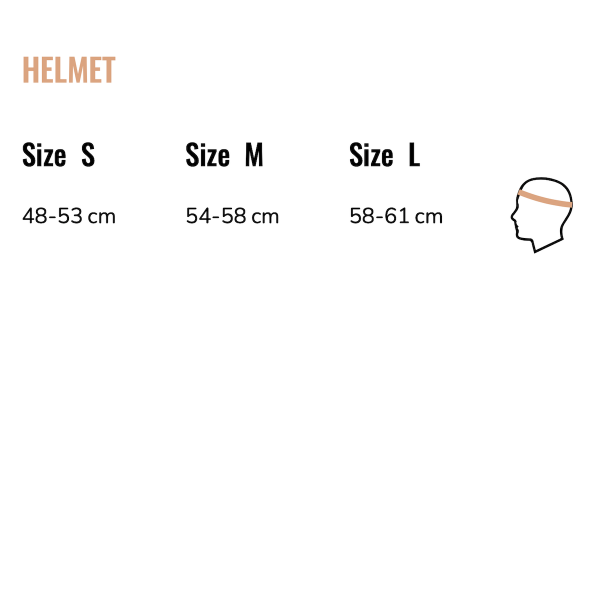 Brotection Helm Größentabelle
