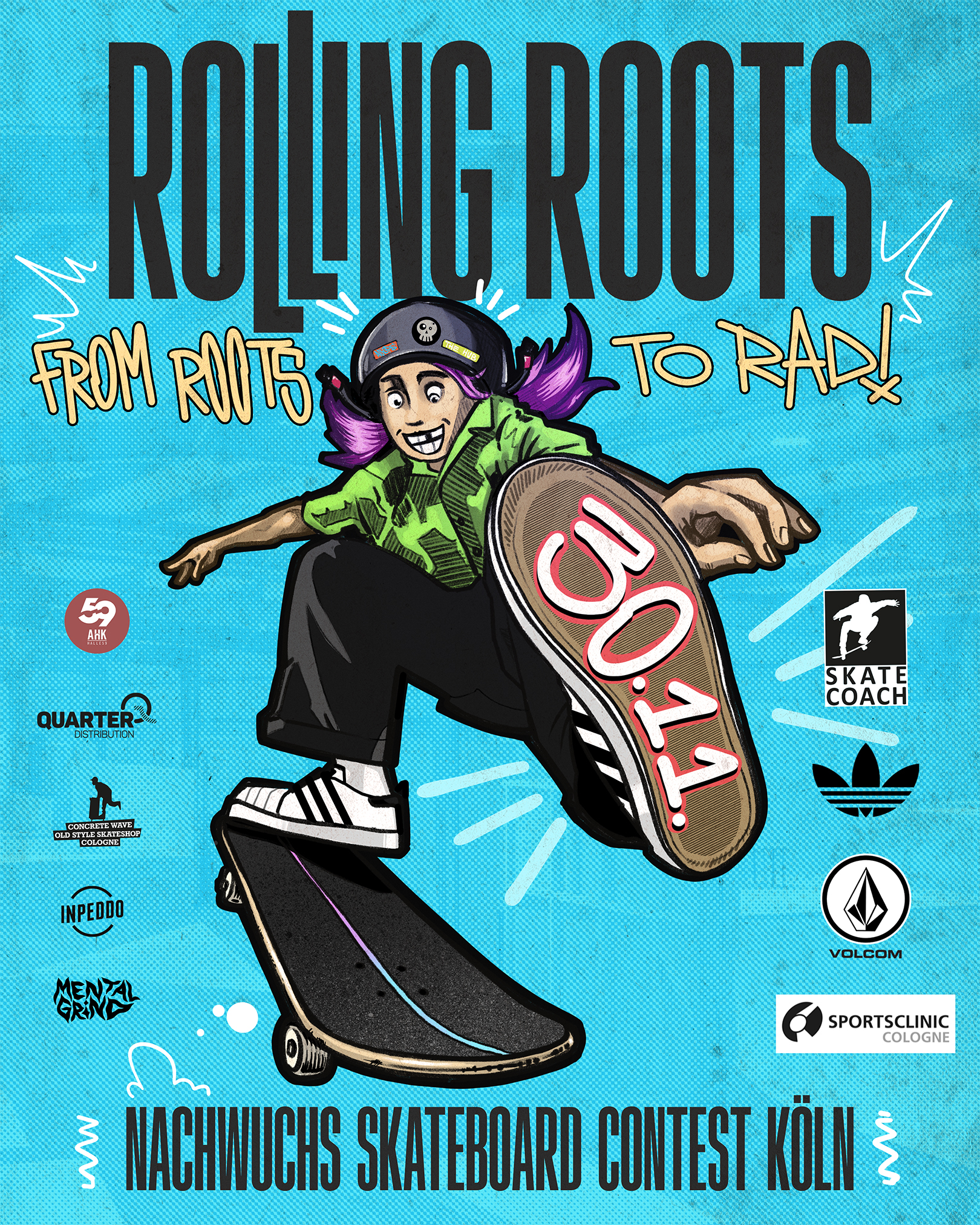 Rolling Roots Contest Workshop in der Halle59 | 24.11.26 | 17:00 - 18:00 Uhr